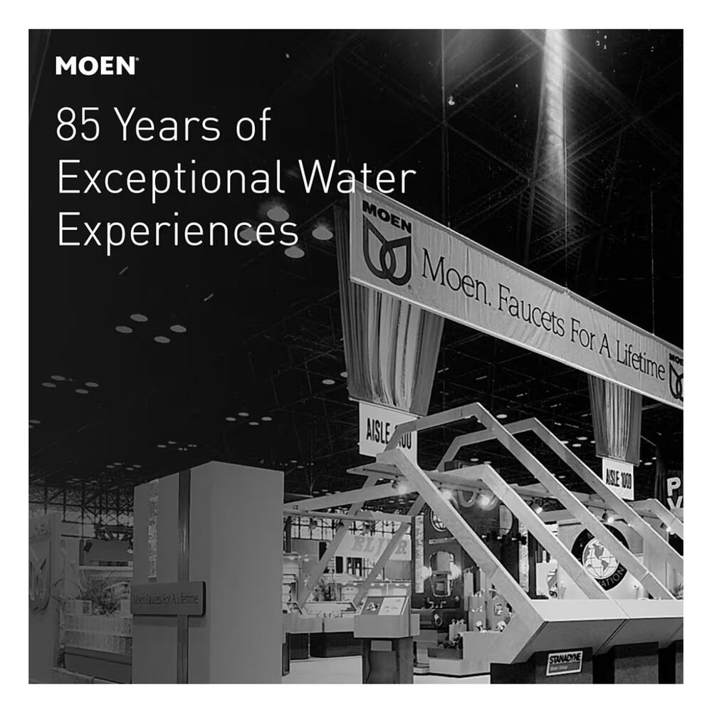 Open box new Moen Attune 8-Function Wall Mount Fixed Showerhead, Spot Resist - Picture 11 of 12